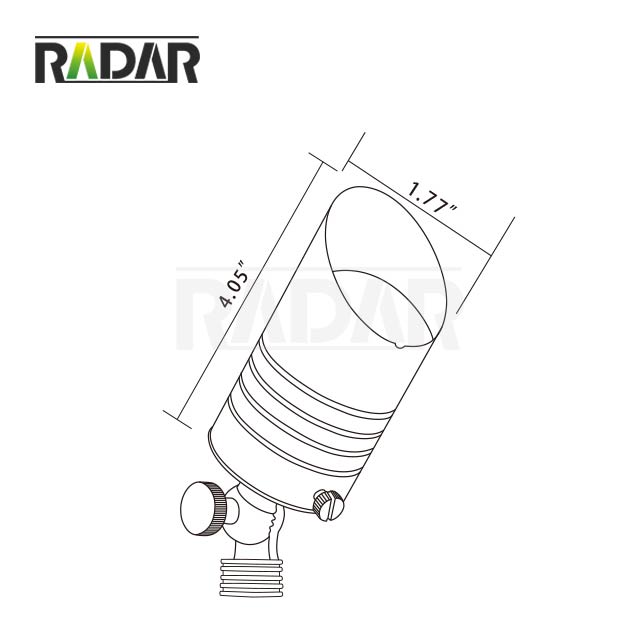 RAL-8100-BBR коммерческое бронзовое освещение Accent Light